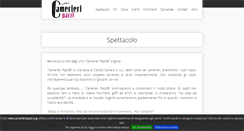 Desktop Screenshot of camerieripazzi.com